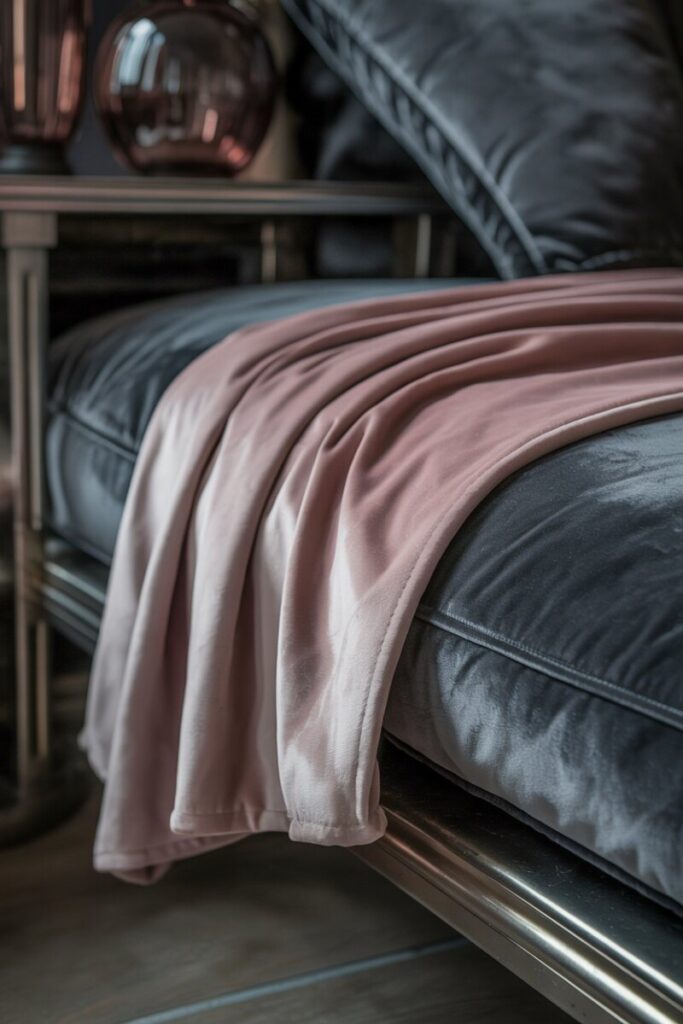 Blush Mauve + Gunmetal Gray