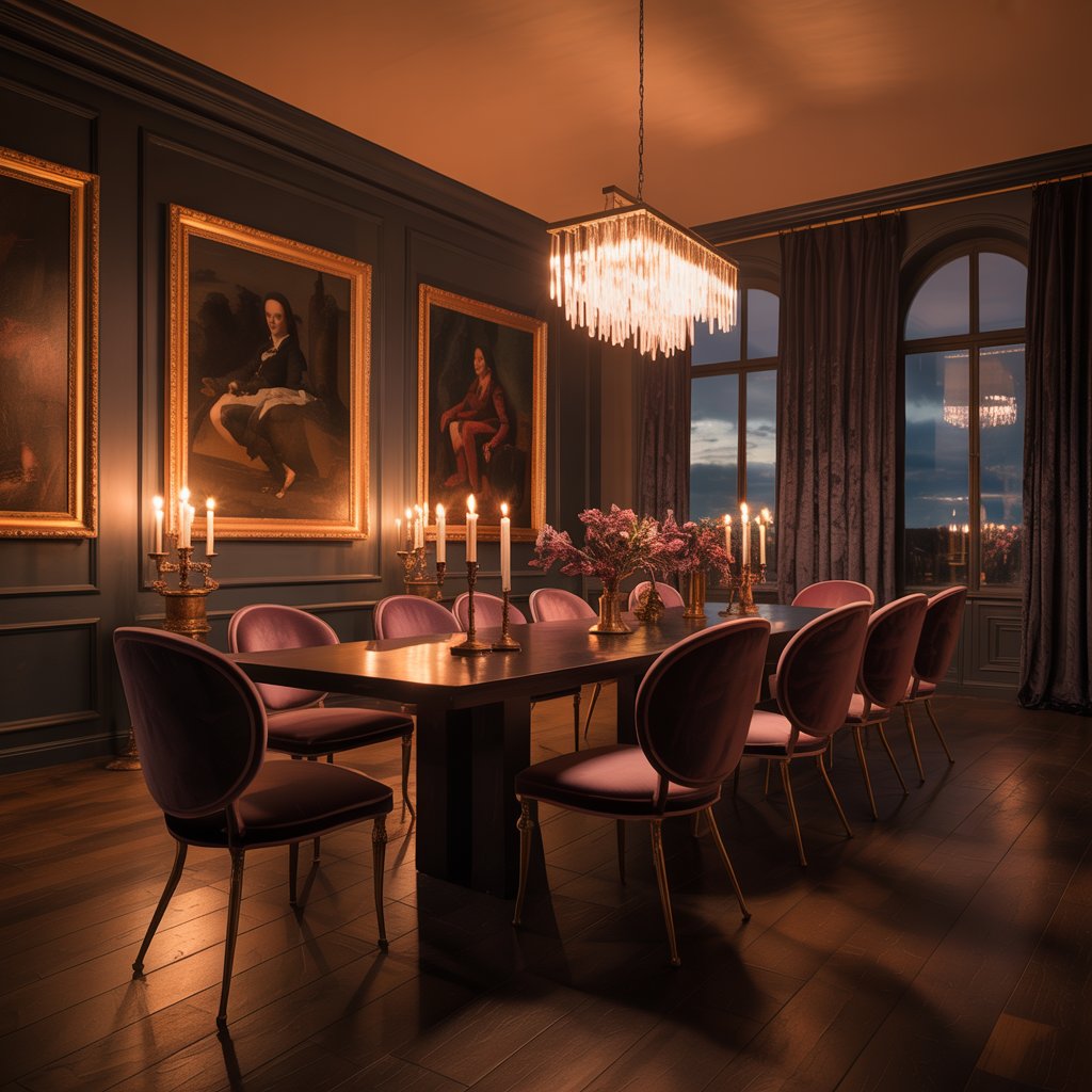 The Ultimate Guide to Designing a Moody, Dramatic Dining Room