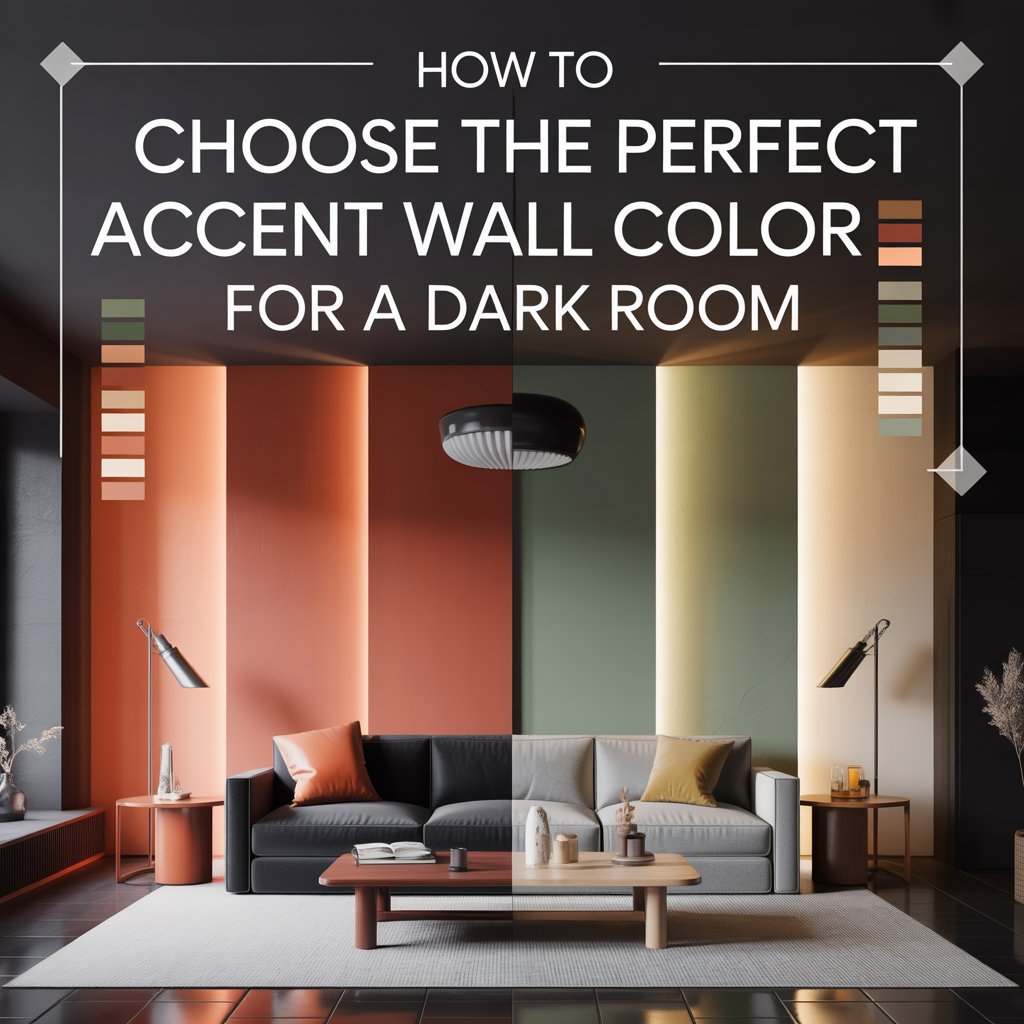 How to Choose the Perfect Accent Wall Color for a Dark Room