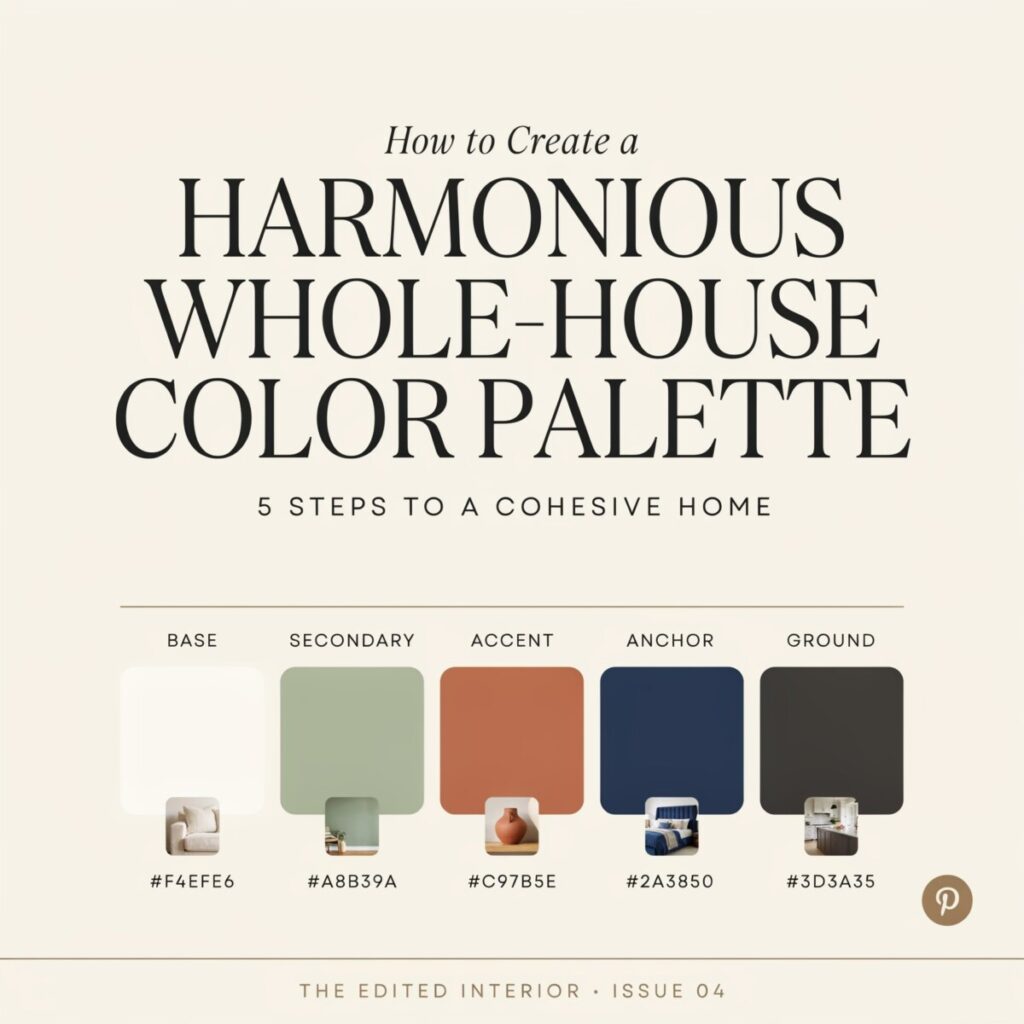 How to Create a Harmonious Whole-House Color Palette