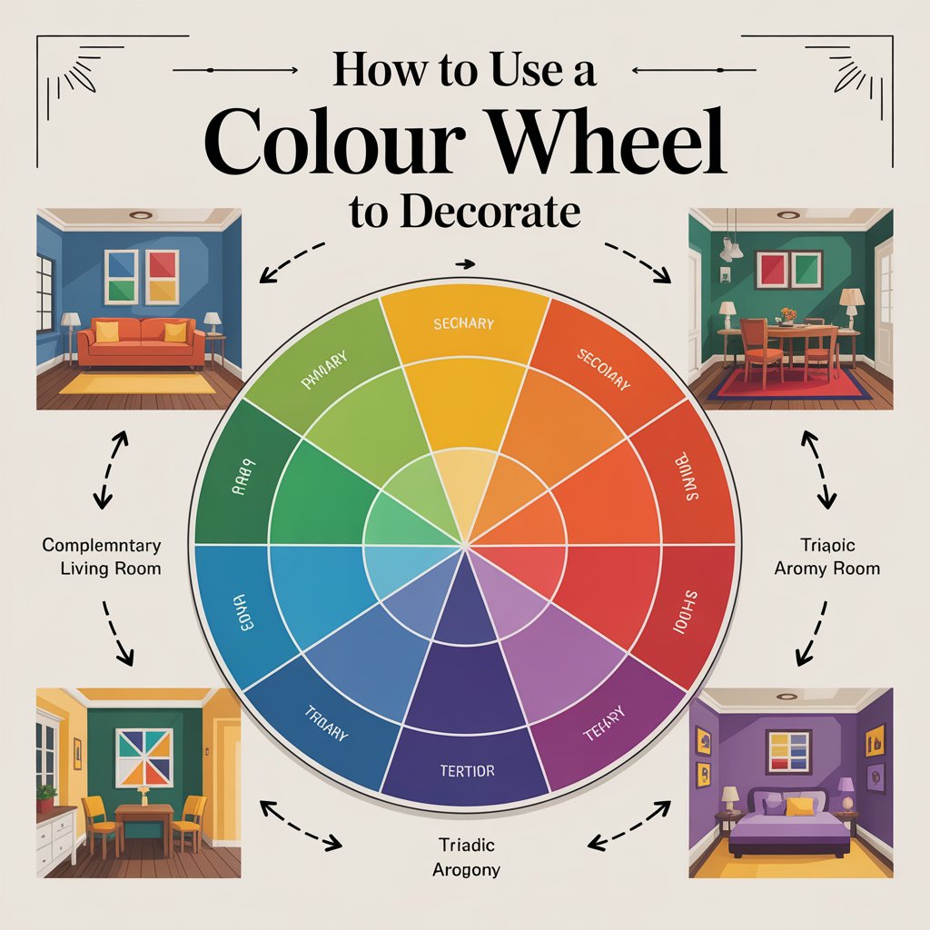 How to Use a Colour Wheel to Decorate: The Ultimate Guide to Harmonious Home Design