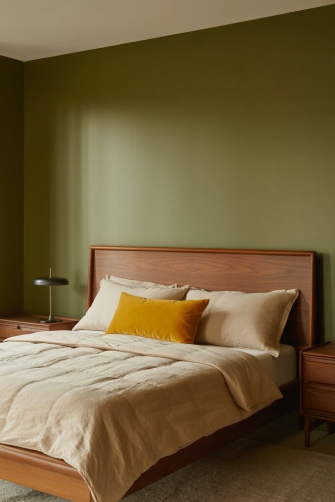 Olive Green + Mustard Yellow