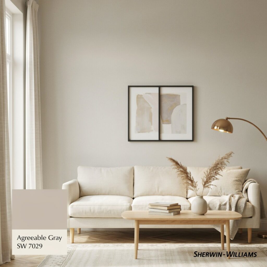 Sherwin-Williams Agreeable Gray (SW 7029)