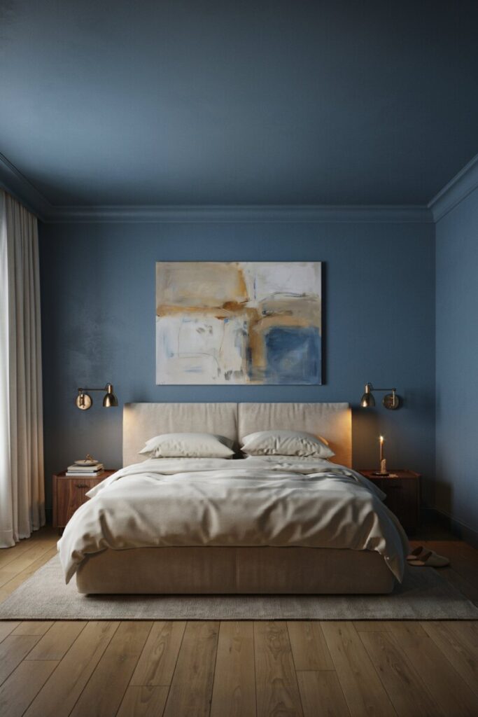Smoky Blue-Gray — Moody, Cocooning, Sophisticated