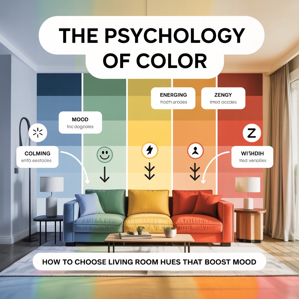 The Psychology of Color: How to Choose Living Room Hues That Boost Mood
