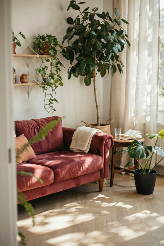 Luxe Velvet and Botanical Greenery