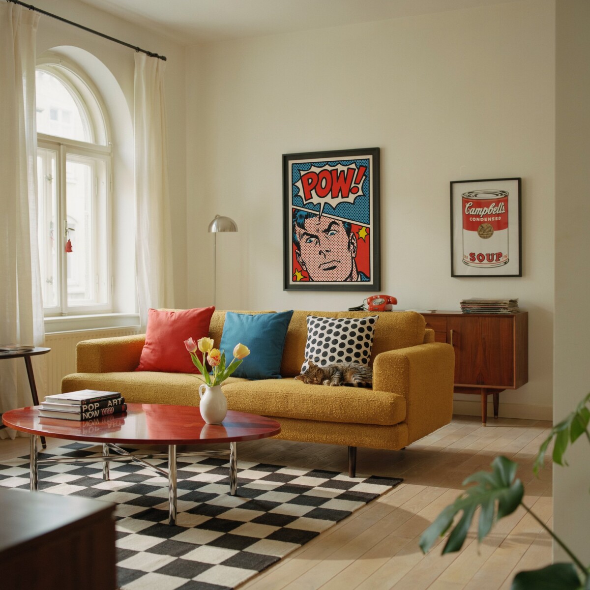 Pop Art Home Decor Ideas: Loud Colors & Graphic Prints for Every Room