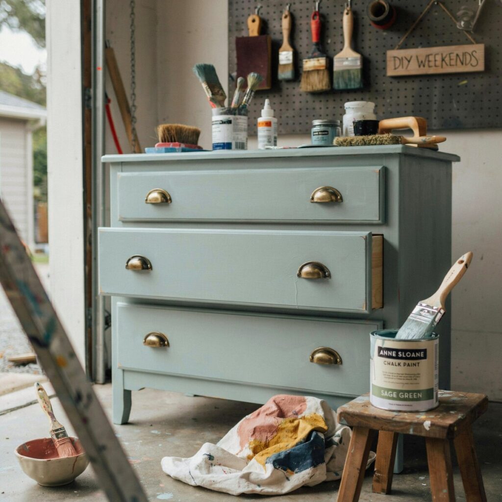 DIY Colorful Furniture Makeovers Using Chalk Paint