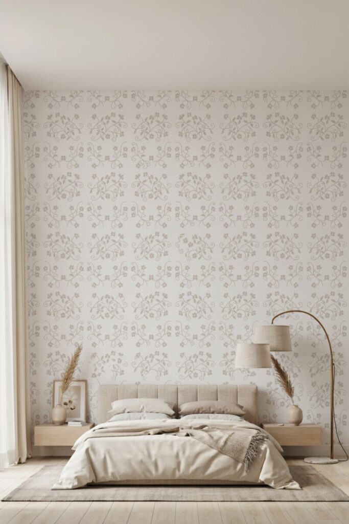 DIY Stencil Wall Pattern