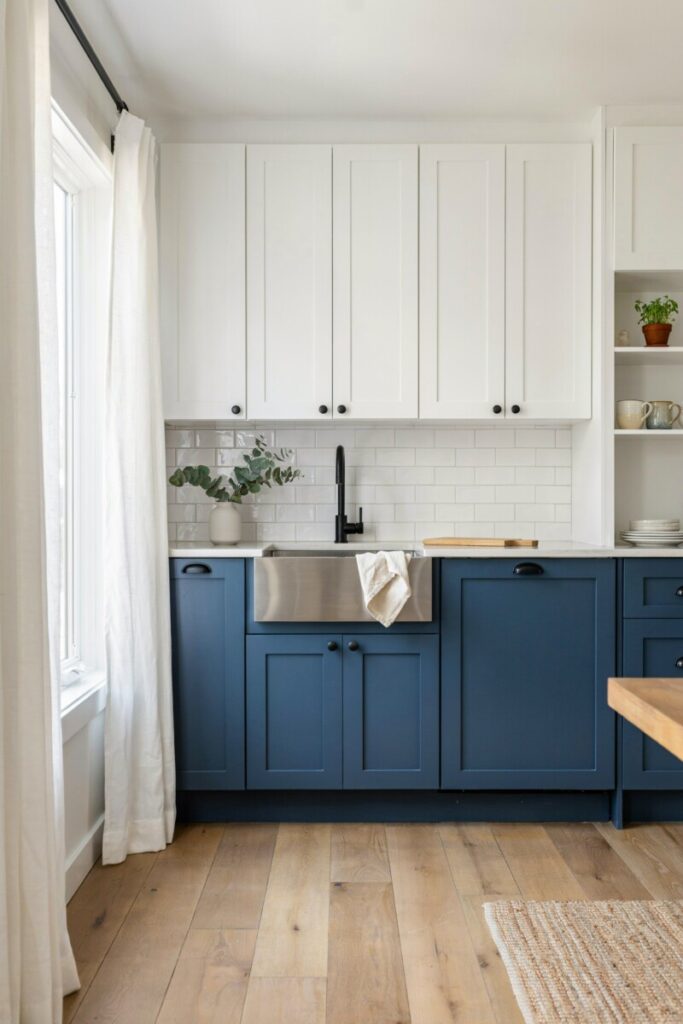 Freshen Up Kitchen or Bathroom Cabinets with Paint