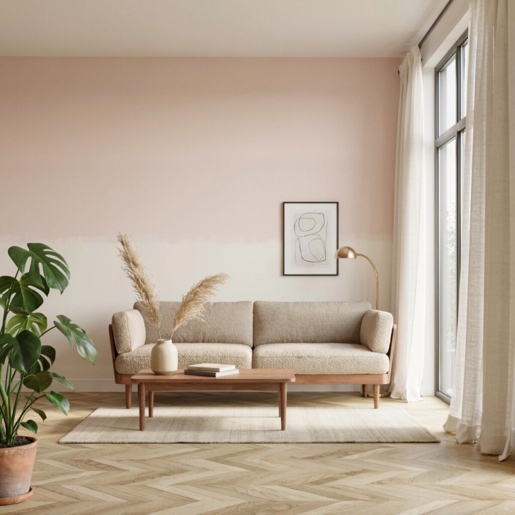 How to Paint an Ombre Accent Wall