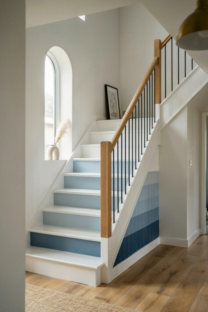 Paint Your Stair Risers for Unexpected Charm