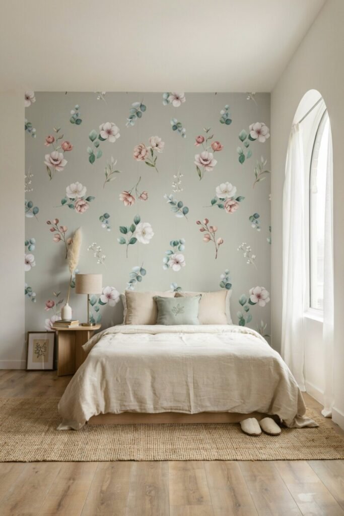 Peel-and-Stick Wallpaper Accent Walls