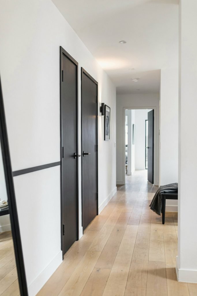 Use Black, Charcoal, or Deep Navy for a Modern Look